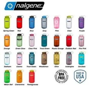 Nalgene 32oz BPA Free Wide Mouth Water Bottle (1,000ml)