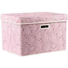 「❉New Year - 20% Off」Large Collapsible Storage Bin with Lid (17.7'' X 11.8'' X 11.8'')