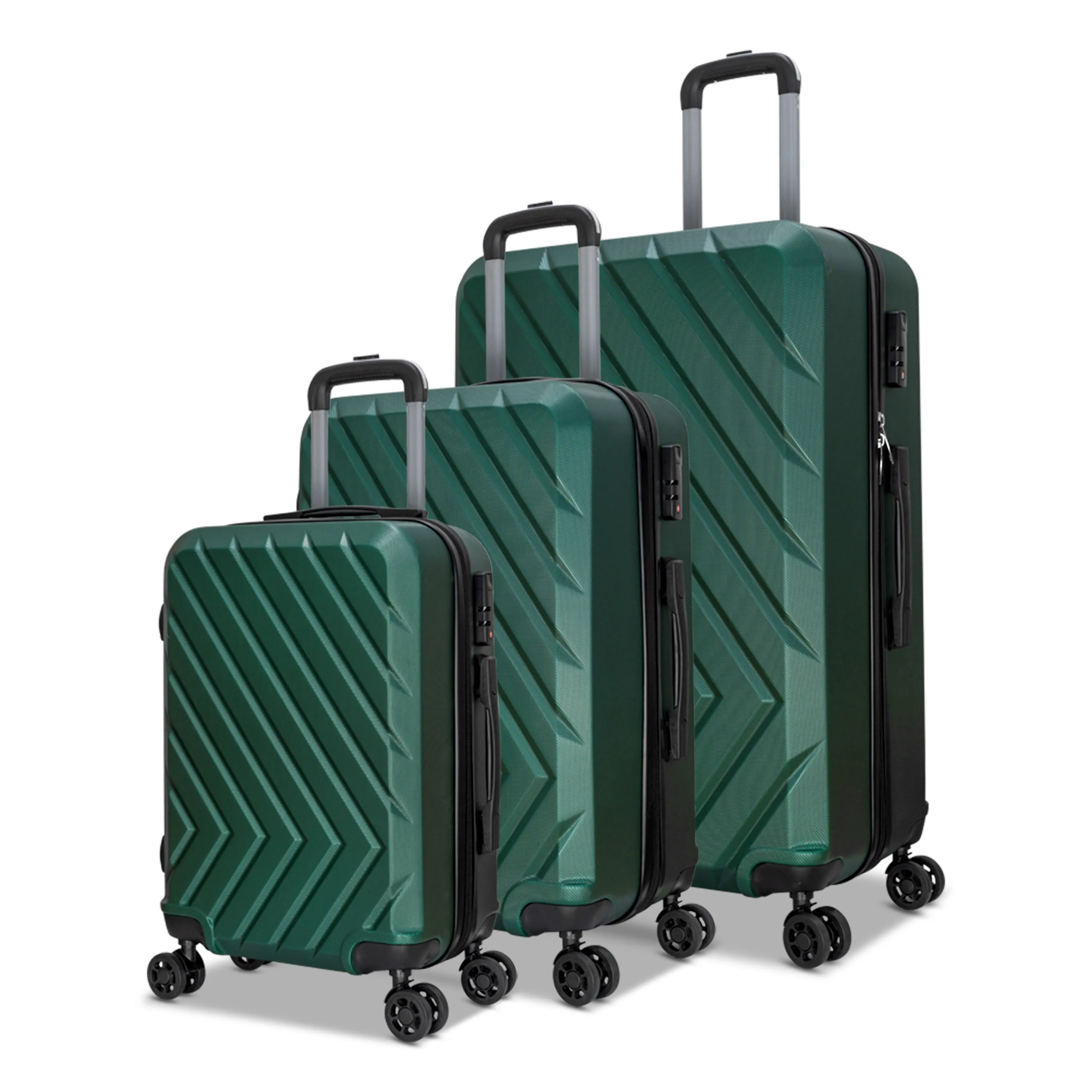 Nicci 3 piece Luggage Set Highlander Collection