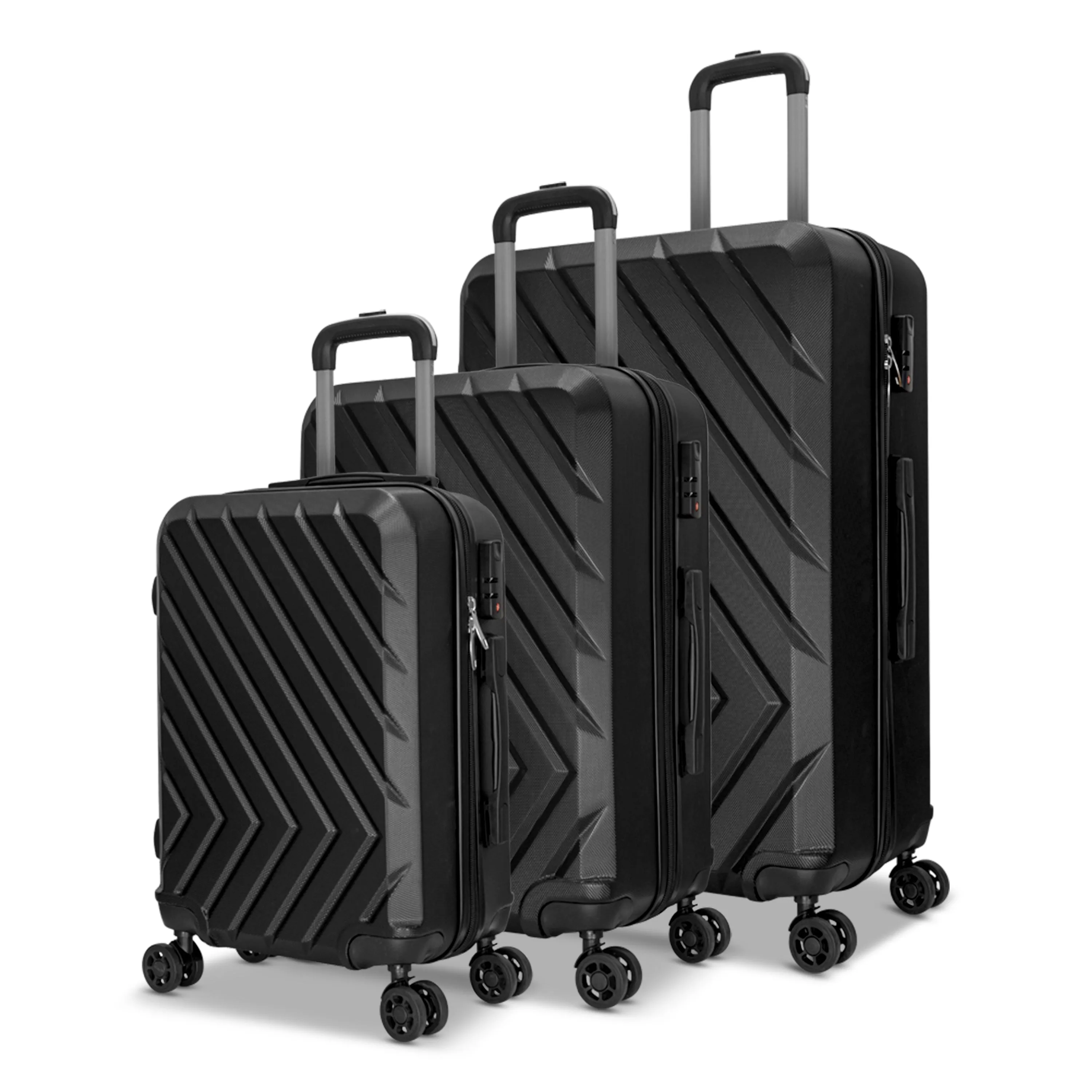 Nicci 3 piece Luggage Set Highlander Collection