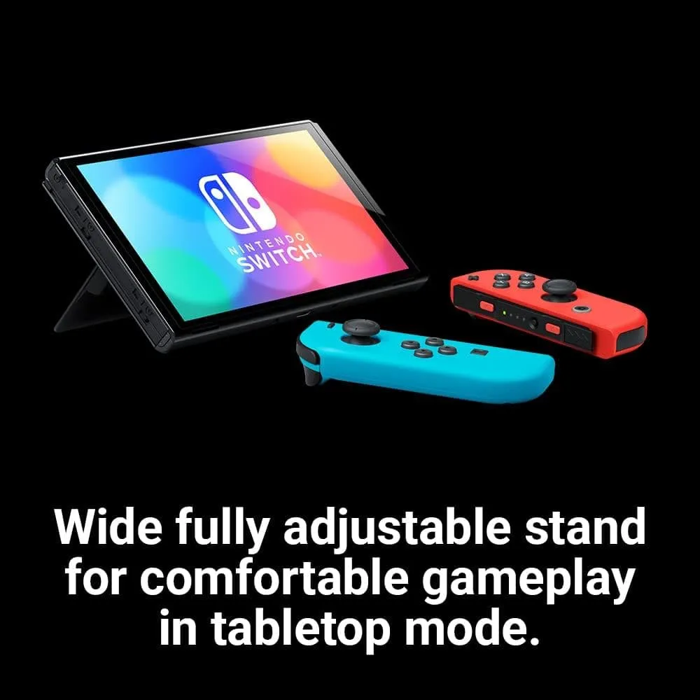 Nintendo Switch OLED Console - Neon Blue & Neon Red