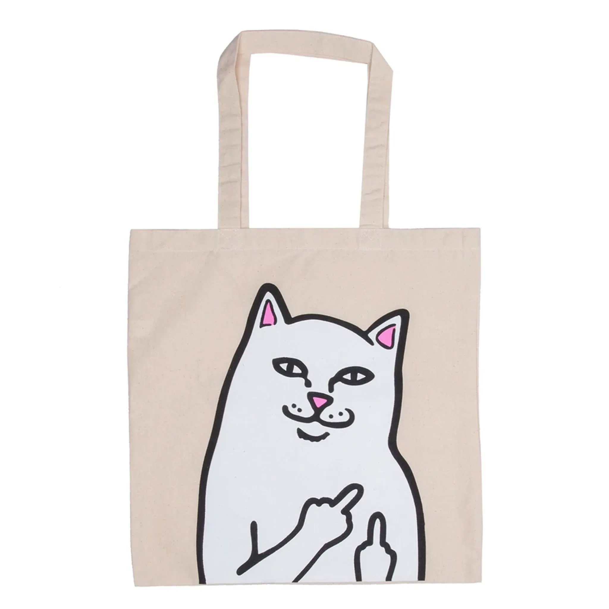 OG Lord Nermal Tote Bag (Natural Canvas)