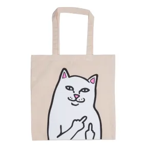 OG Lord Nermal Tote Bag (Natural Canvas)