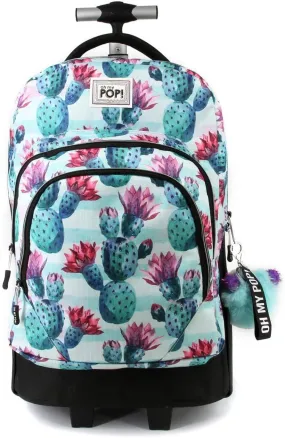 Oh My Pop! Nopal-GTX School Trolley Backpack Casual Daypack, 53 cm