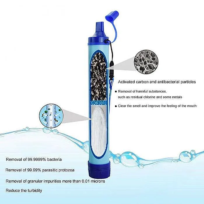 Outdoor Straw Personal Water Purifier