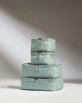 Packing Cubes in Mist Blue - Set of 4