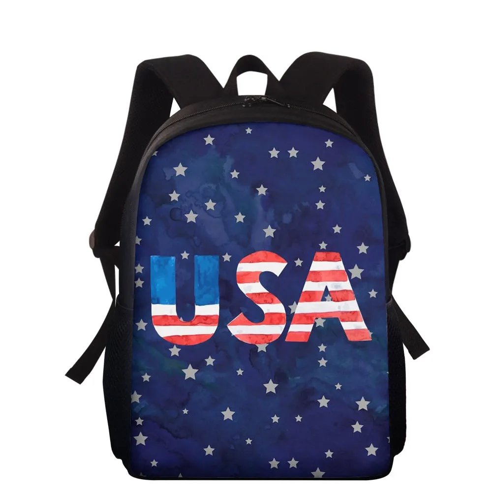 PATRIOTIC USA FLAG BACKPACK