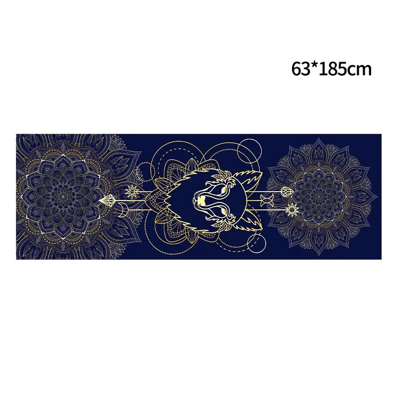 Printed Yoga Towel Portable Yoga Towel Non-Slip And Environmentally Friendly Yoga Towel