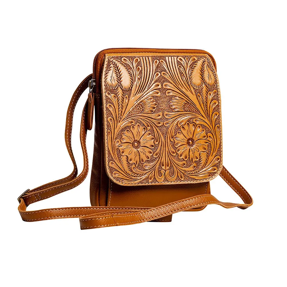 Ranch Trail Hand-tooled Bag