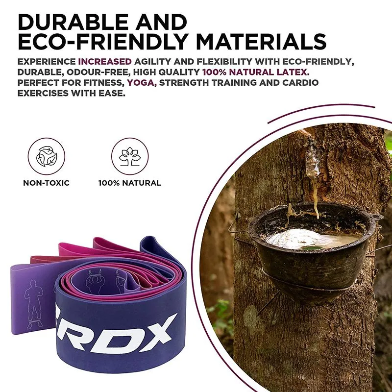 RDX PR 5-in-1 Pull Up Assist & Body Stretching Bands for Resistance Training