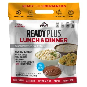 READY PLUS Lunch & Dinner Emergency Food Supply