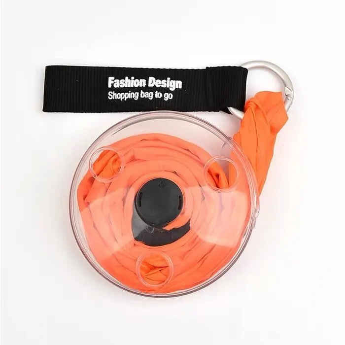 Retractable Storage Bag - Keychain Multifunctional Shopping Bag