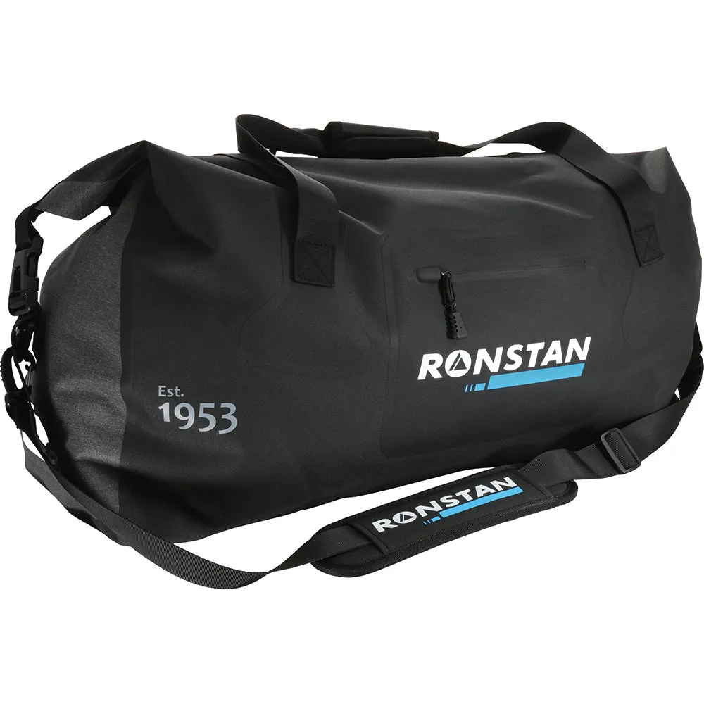 Ronstan Dry Roll Top - 55L Crew Bag - Black  Grey [RF4015]