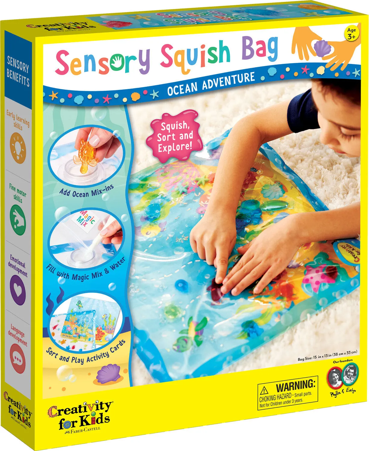 Sensory Squish Bag - Ocean Adventure