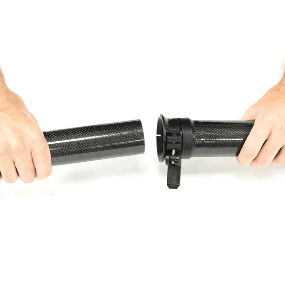 SkyVac Carbon Fibre Clamped Pole Set | 50 MM