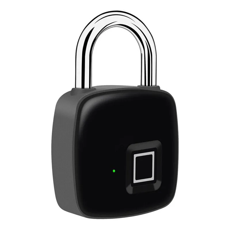 Smart Fingerprint Padlock Bluetooth Keyless Anti-Theft Fingerprint Lock for Suitcase Locker DC120