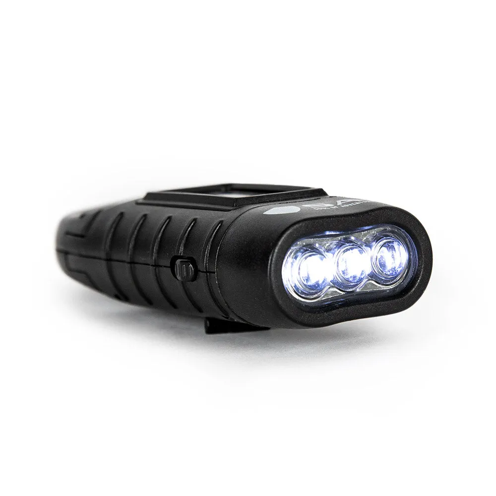 Solar Flashlight | Black