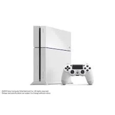 Sony PlayStation 4 500GB Gaming Console White 2 Controller Included BOLT AXTION Bundle Like New