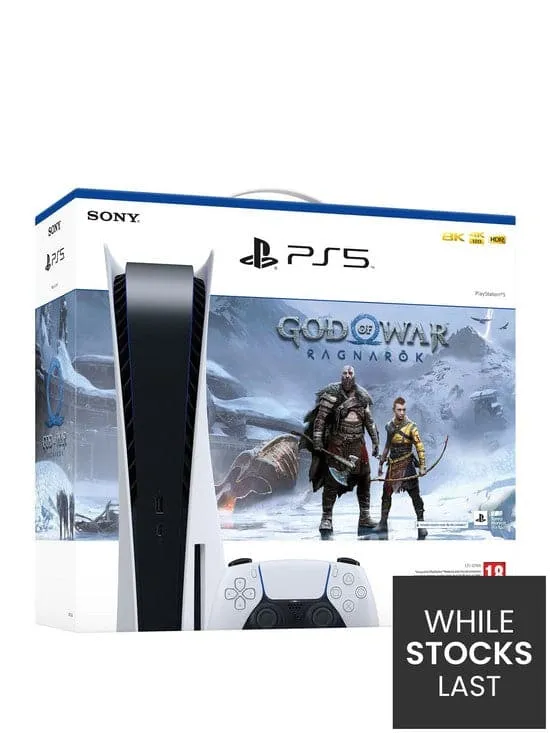 Sony PlayStation 5 (PS5) - God of War: Ragnarok Bundle