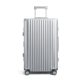 SPACE Aluminum Suitcase Silver