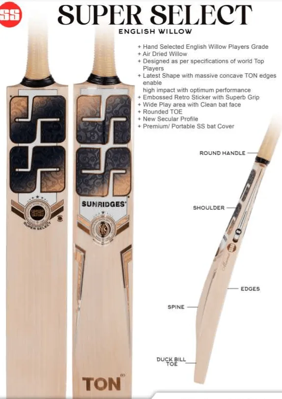 SS Super Select Adult Cricket Bat