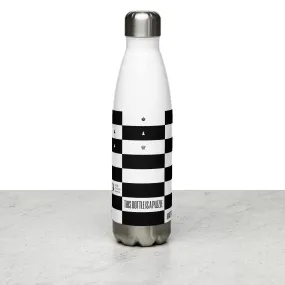 Stainless steel water bottle