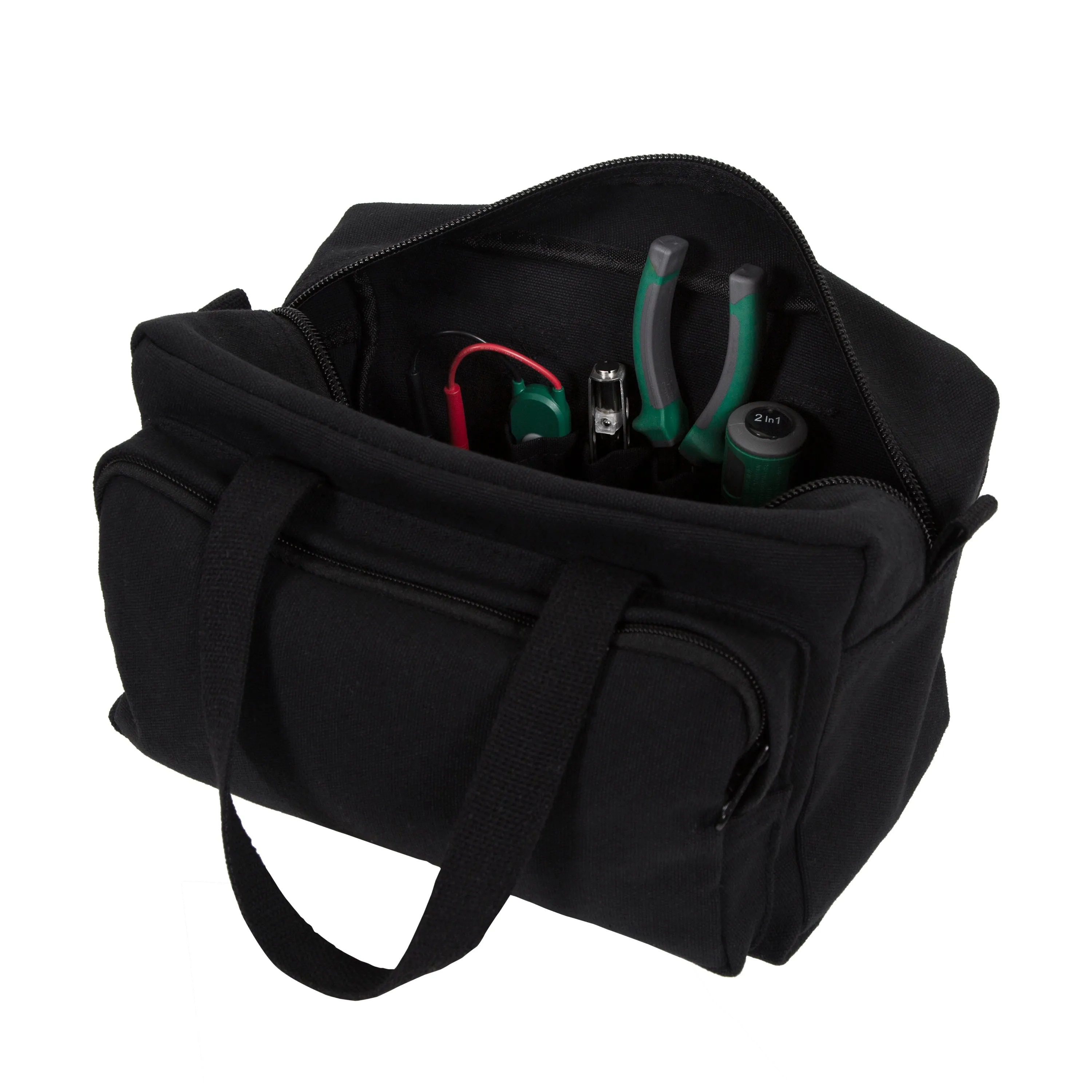 Stansport Cotton Canvas Toolbag - Black Color