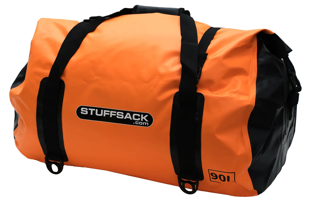 STUFFSACK Dry Duffle Bag - 90L Orange