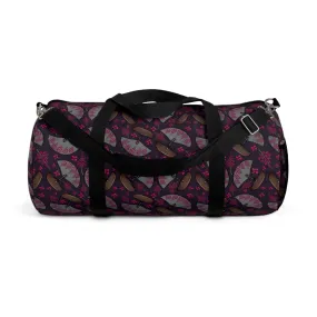 Stylish Duffel Bag with Floral Design for Travel & Gym