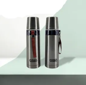 Stylish steel  thermos  bottle.(550mL)