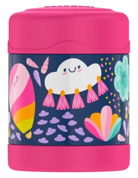 Thermos 290ml Funtainer Stainless Steel Vacuum Insulated Food Jar - Whimsical Clouds