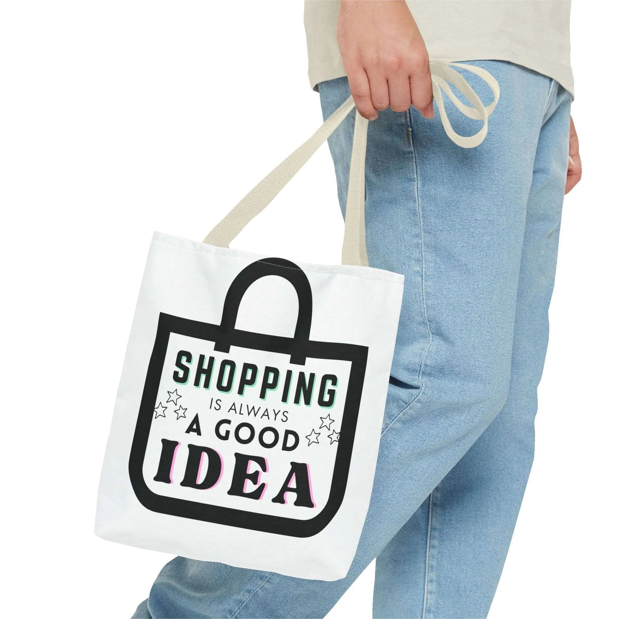 Tote Bag - Describe shopping is a good idea