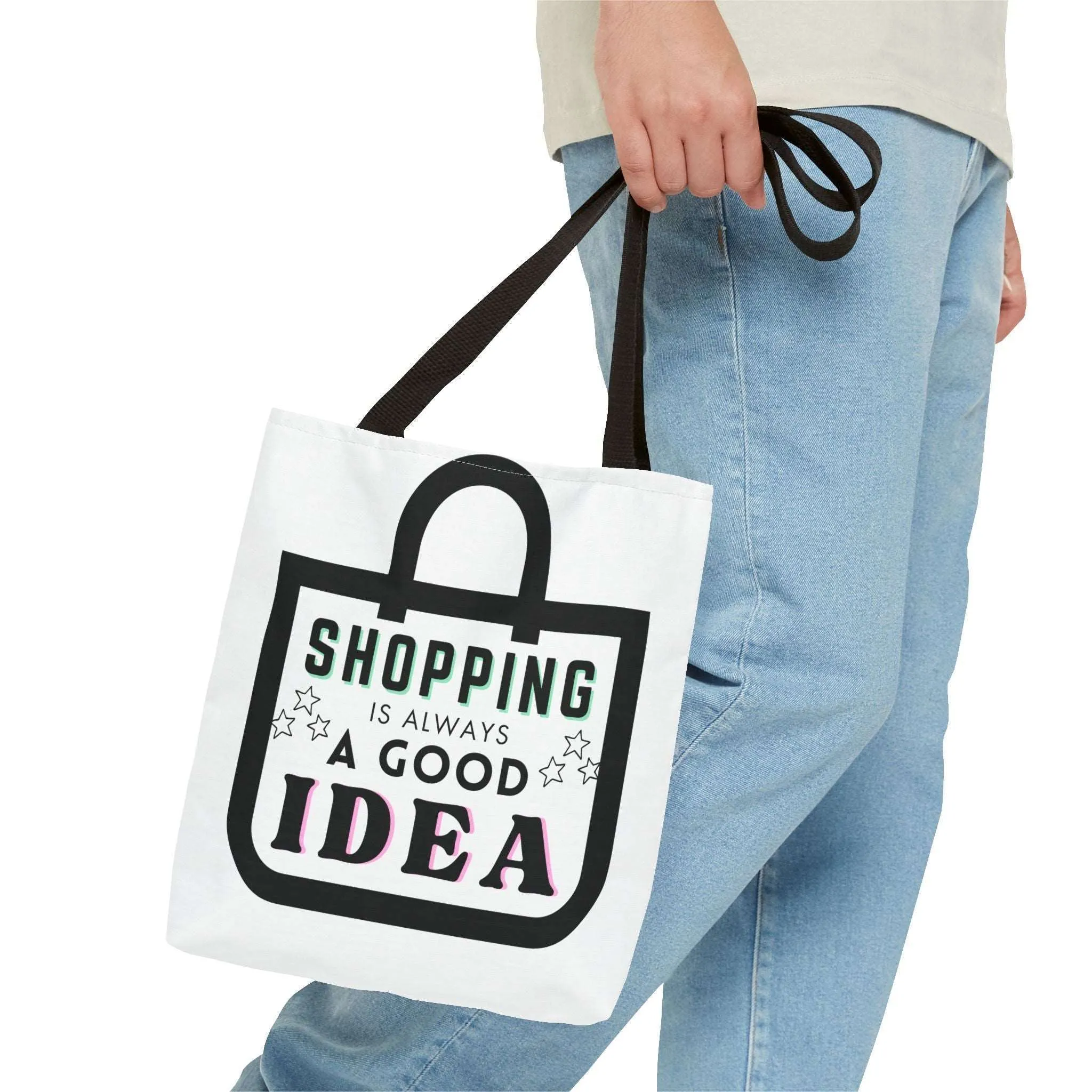 Tote Bag - Describe shopping is a good idea