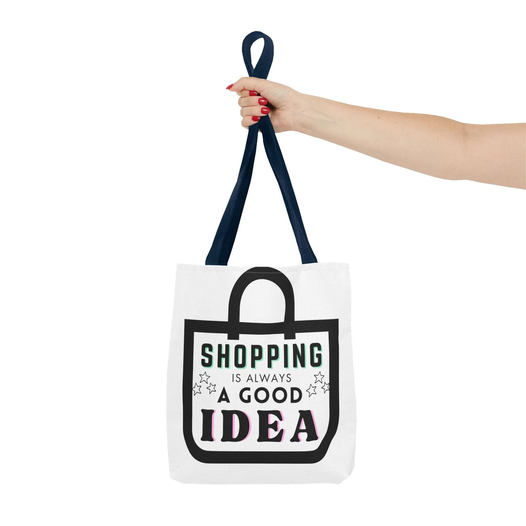 Tote Bag - Describe shopping is a good idea