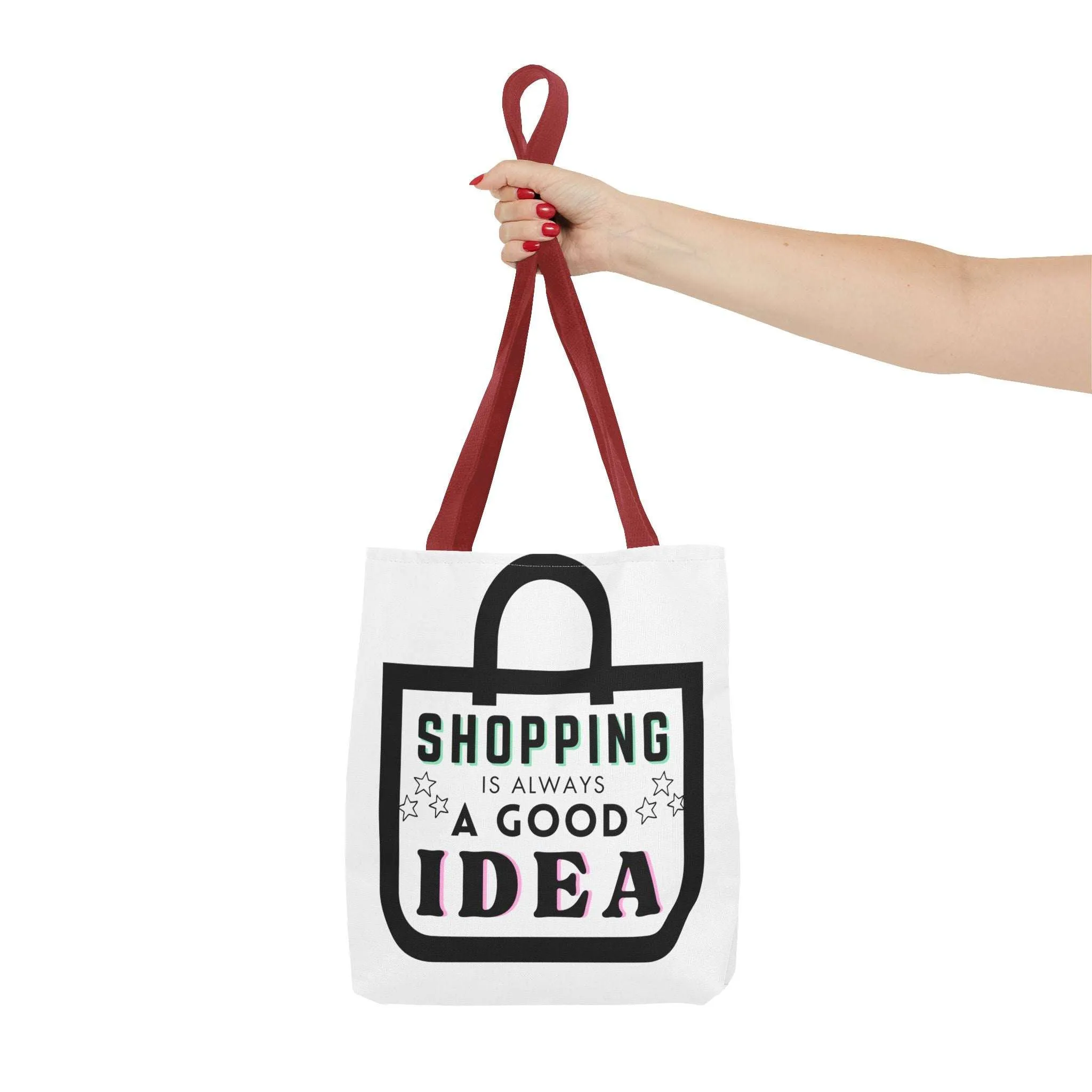 Tote Bag - Describe shopping is a good idea