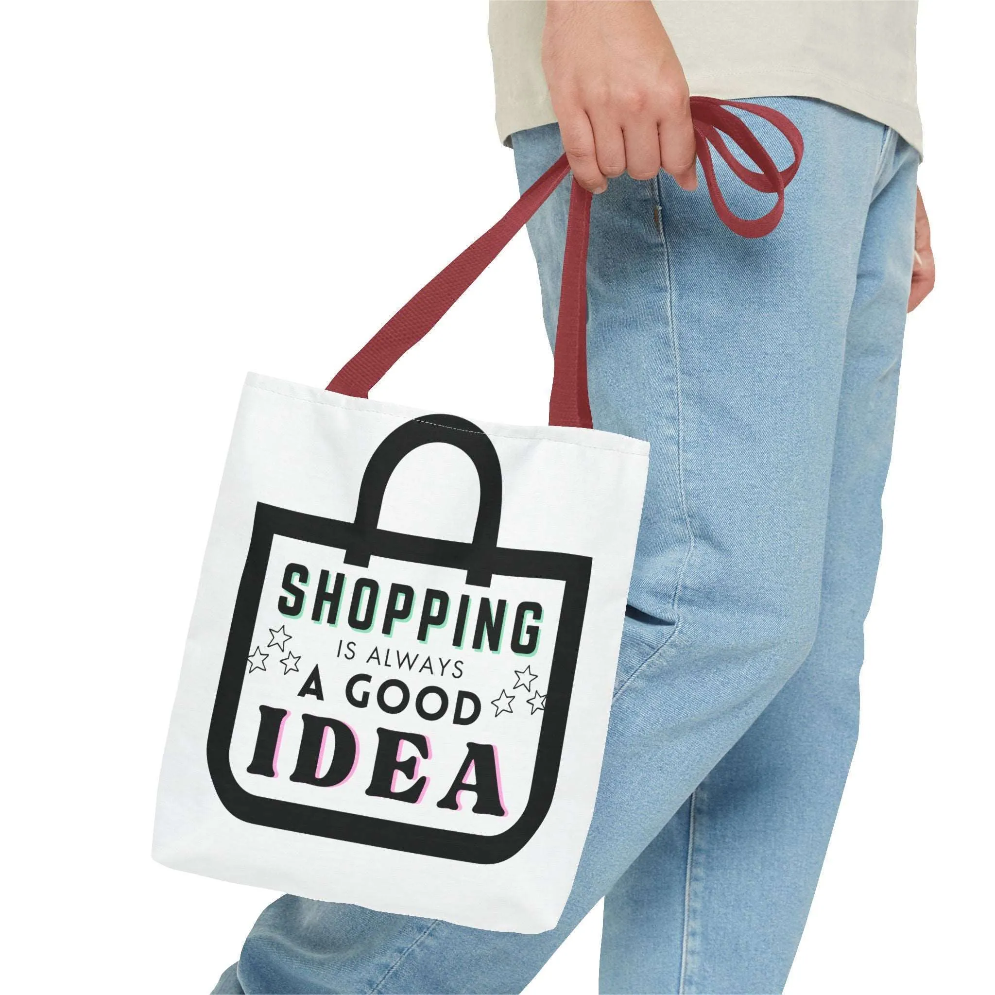 Tote Bag - Describe shopping is a good idea