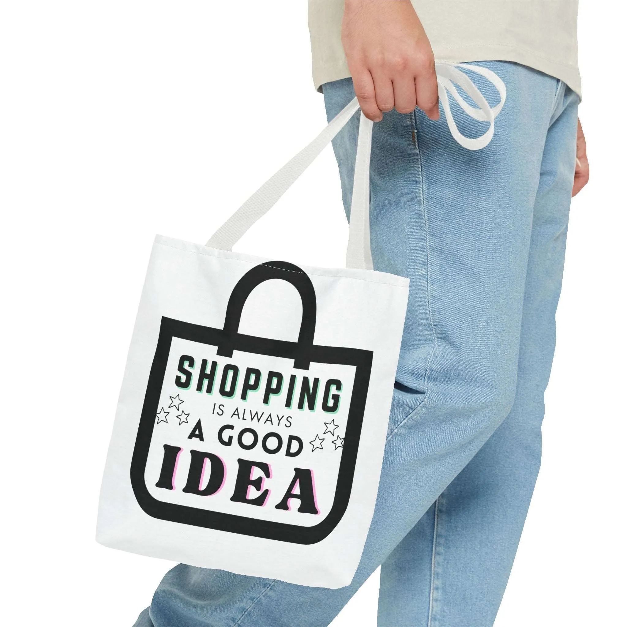 Tote Bag - Describe shopping is a good idea