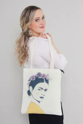 Tote Bag - Frida Kahlo - Yellow