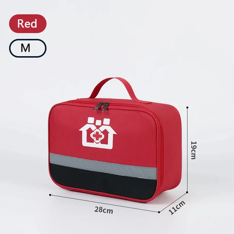 Travel Portable First Aid Kit Outdoor Camping Pill Pouch Medicine Storage Bag Family Emergency Medical Case Accessories Supplies