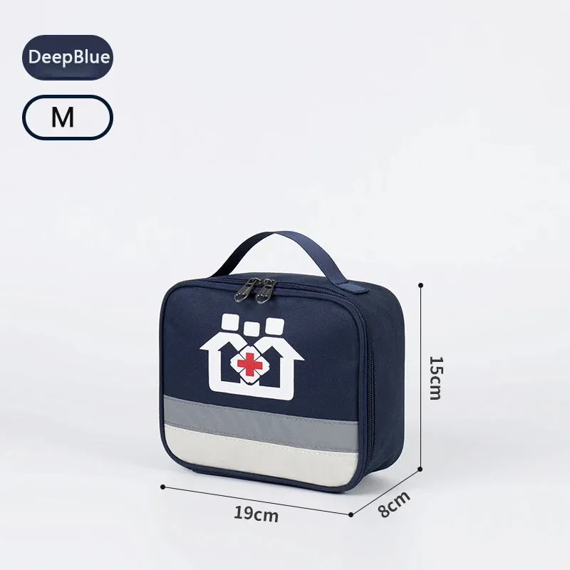 Travel Portable First Aid Kit Outdoor Camping Pill Pouch Medicine Storage Bag Family Emergency Medical Case Accessories Supplies