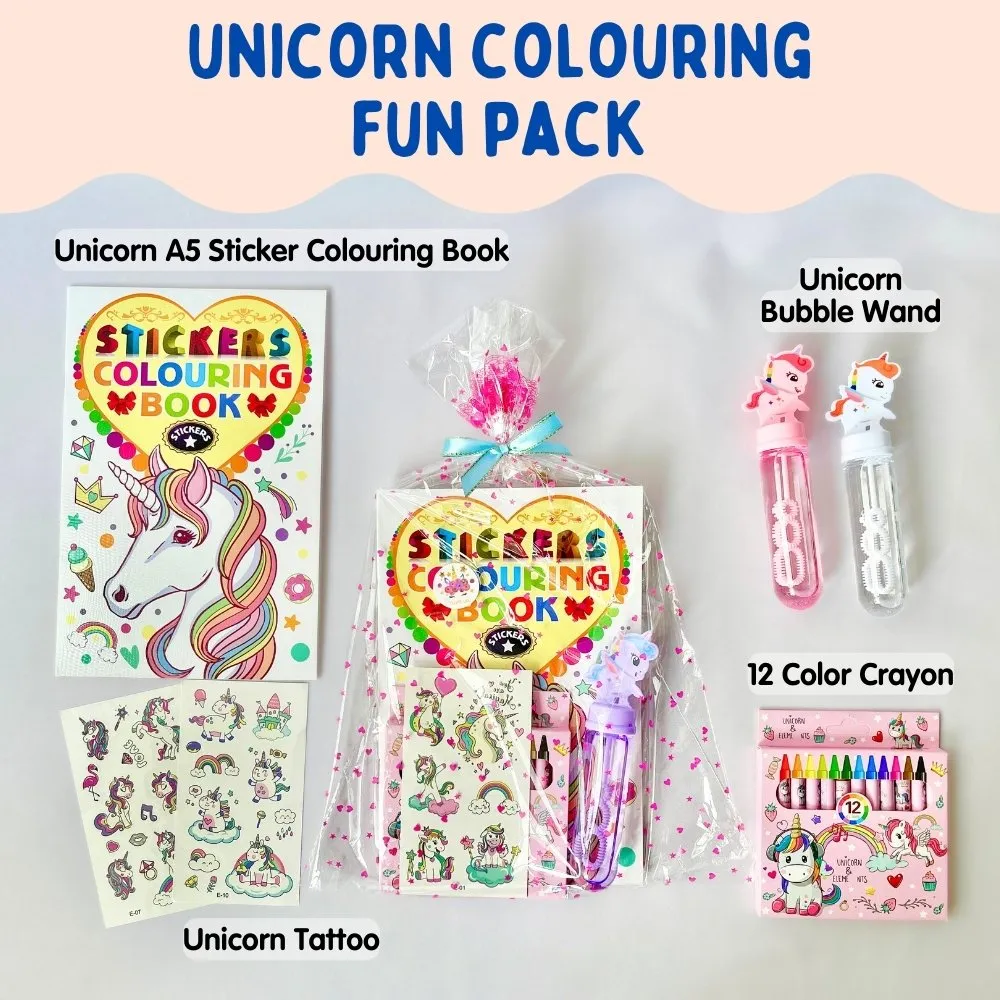 Unicorn Colouring Fun Goodie Bag