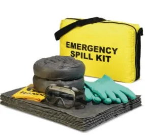 Universal Emergency Spill Kit- Absorbs up to 4.7 Gallons- SPKU-YBAG - 1/CS