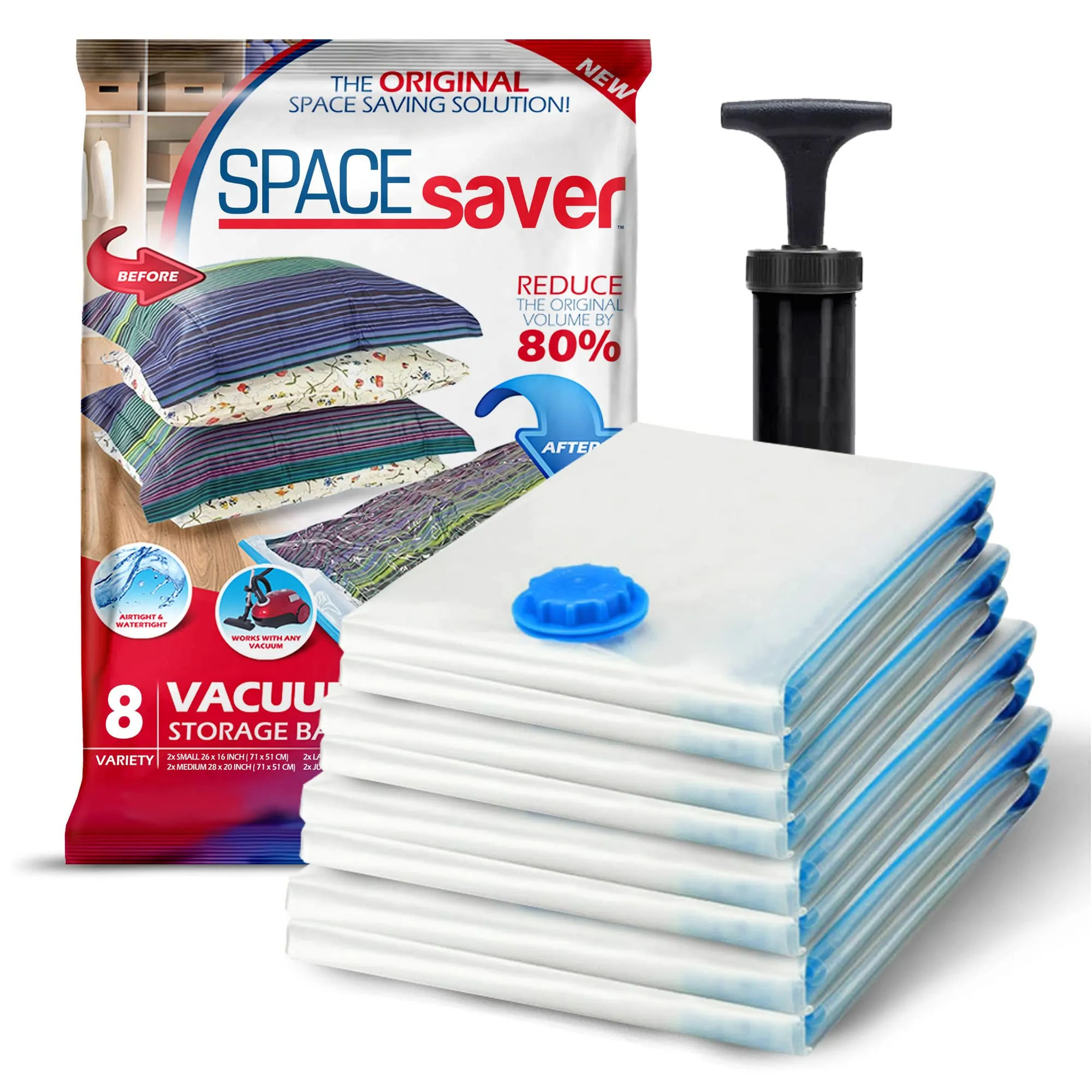 Vacuum Storage Bags Save 80% On Storage Space - Storage Bags Vacuum Sealed