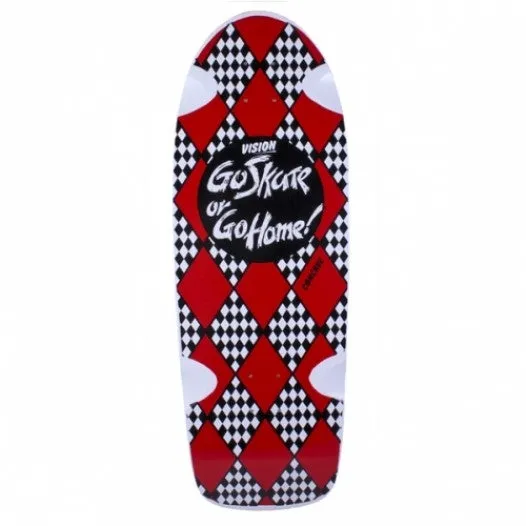 Vision - Go Skate Go Home White 10.25" Reissue Skateboard Deck