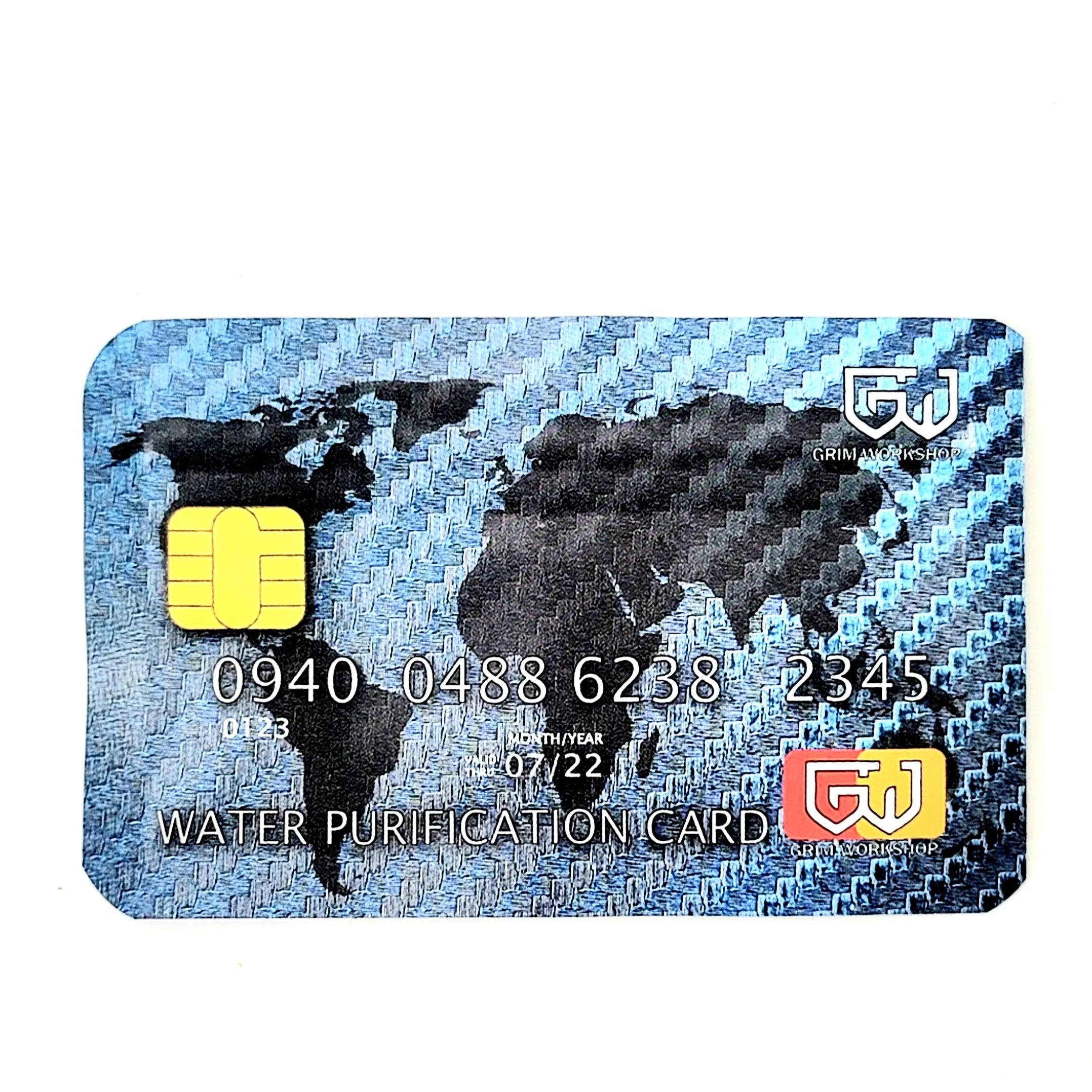 Water Card : Credit Card Size Water Purification Kit