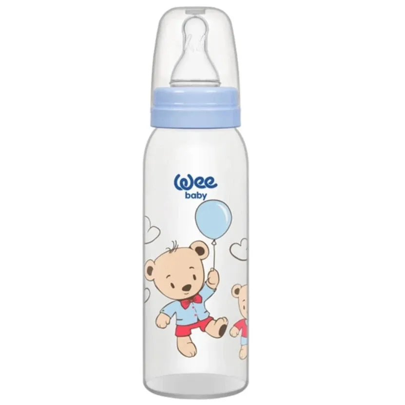 Wee Baby Classic PP Feeding Bottle 250 ml (silicone nipple 0-6M)