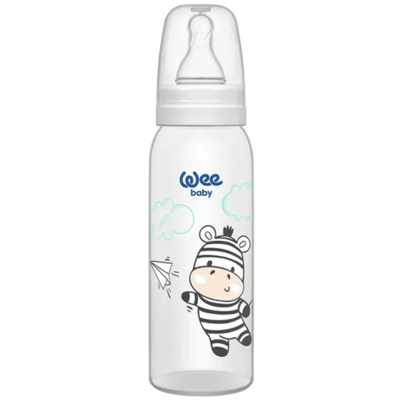 Wee Baby Classic PP Feeding Bottle 250 ml (silicone nipple 0-6M)