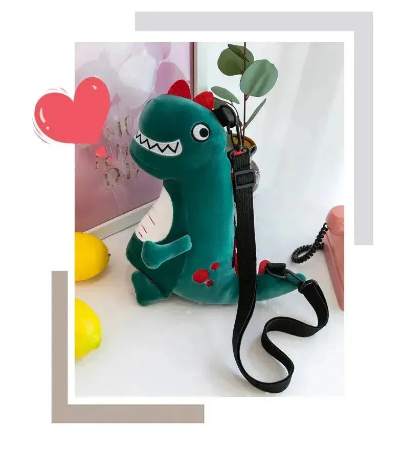 Xing Dinosaur Plush Backpack